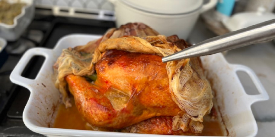 Make the Best Thanksgiving Turkey with This Viral Cheesecloth Hack—It’s Not Too Late to Try!