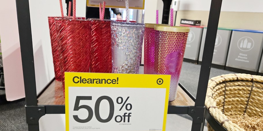 Possibly 50% Off Clearance Starbucks Holiday Cups