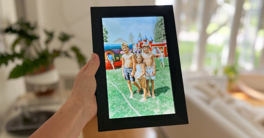 Touch Screen Digital Picture Frame Only $37.99 Shipped w/ Amazon Prime (Unlimited Storage!)