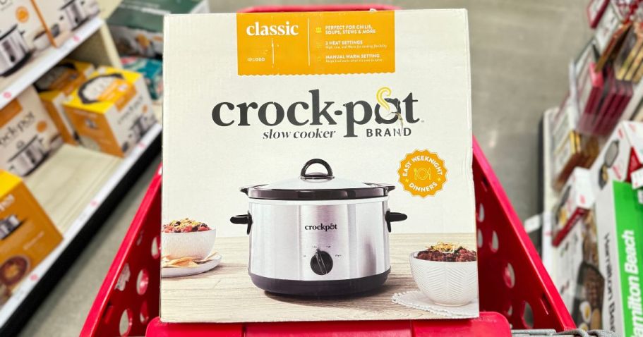 Crock-Pots from $11.99 at Target (Reg. $20) | Lots of Sizes & Colors!