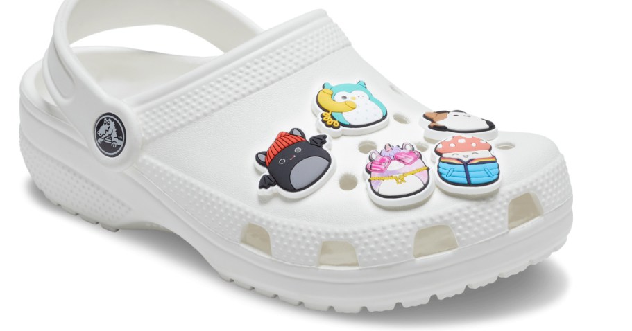 Crocs Jibbitz 5-Packs Just $6.40 (Reg. $20) | Squishmallows, Hello Kitty, Disney, & More