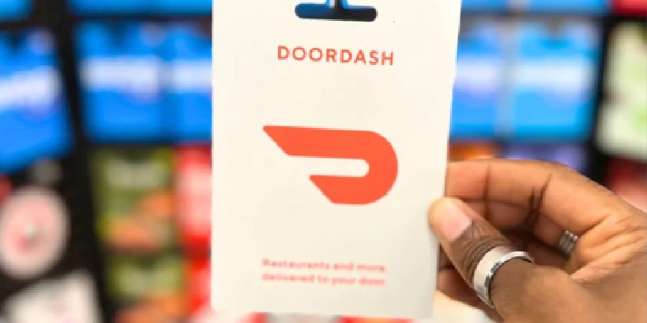 $50 DoorDash Gift Card Only $40!