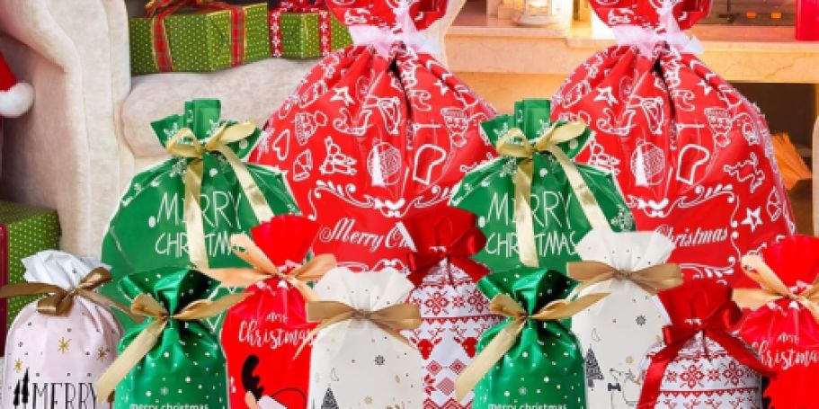 Drawstring Gift Bags 32-Piece Set Only $9.99 on Amazon – Great Reviews!