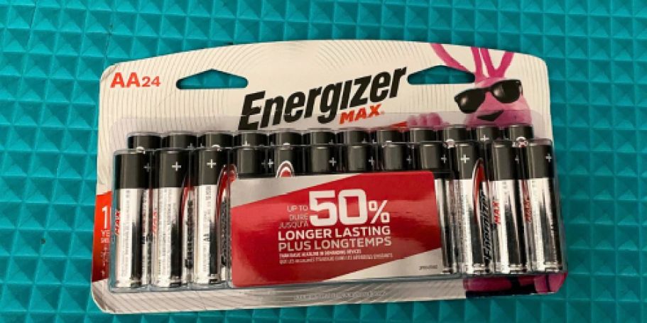 Energizer AA Batteries 24-Count Only $11 Shipped on Amazon (Reg. $29)