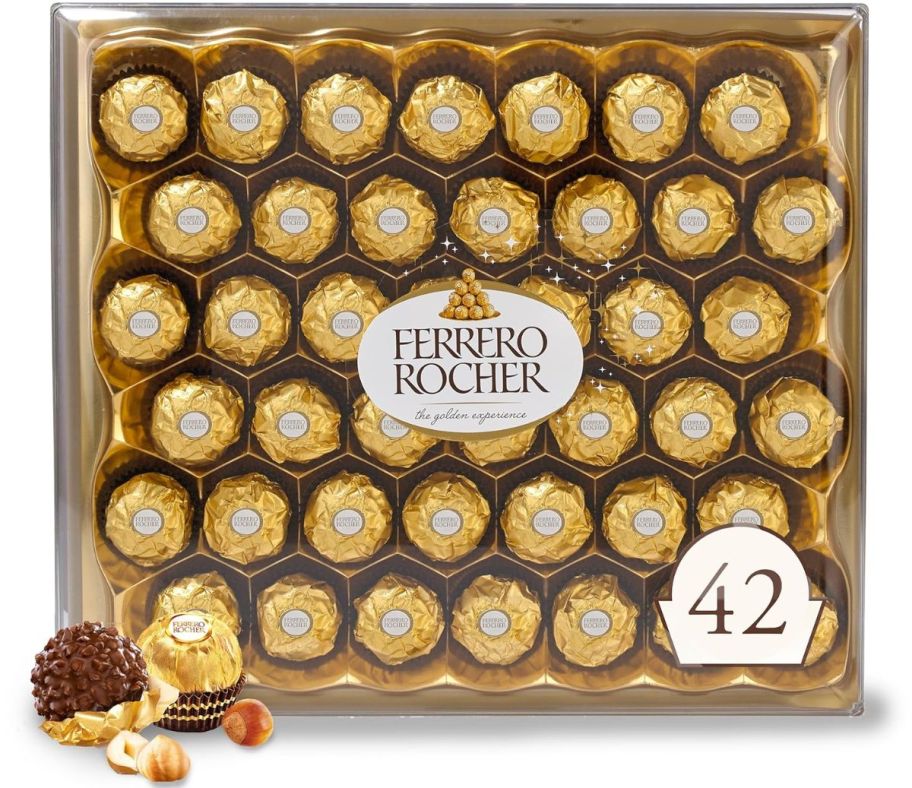 hazelnut 42 count Ferrero Roche gift box