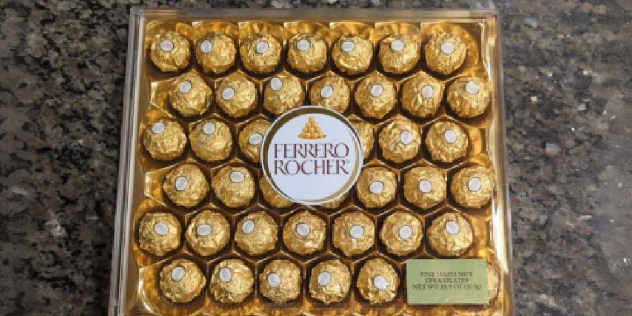 Ferrero Rocher Chocolates 42-Count Only $13.98 on Amazon | Perfect Valentine’s Gift