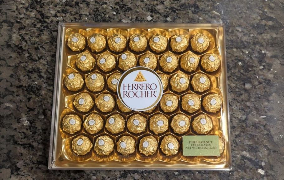 Ferrero Rocher Chocolates 42-Count Only $13.98 on Amazon | Perfect Valentine’s Gift