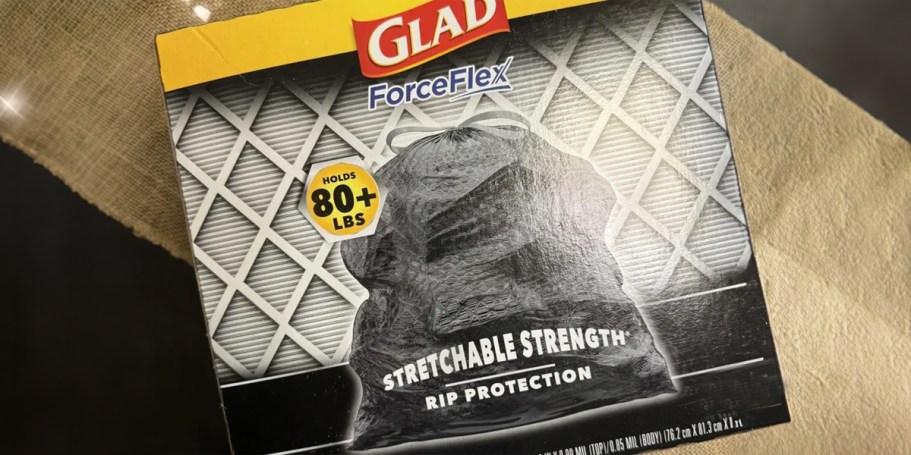 Glad ForceFlex Trash Bags 50-Count Only $12 Shipped on Amazon (Reg. $20)