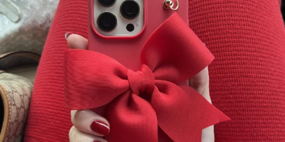 Holiday Bow iPhone Case Only $12 on Target.online (Reg. $20)