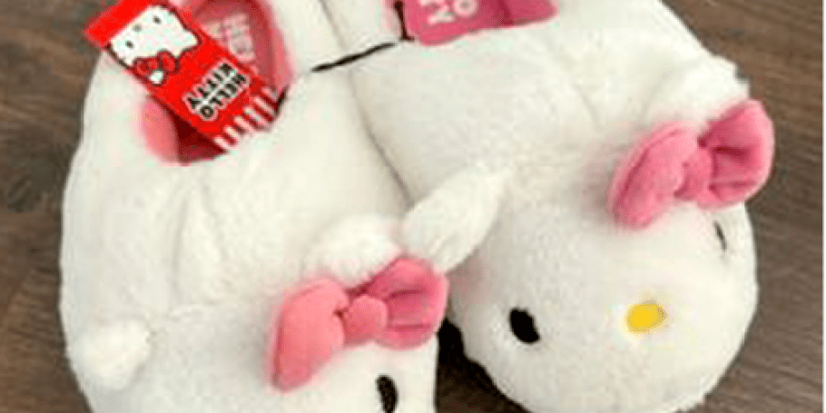 Hello Kitty Girls & Women’s Slippers ONLY $10 on Walmart.online (Reg. $25)