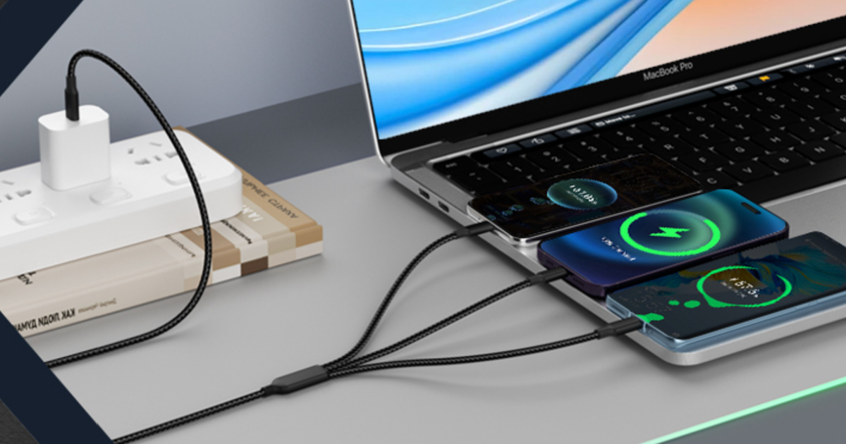 iPhone 3-in-1 Charging Cables 2-Pack $4.79 Shipped w/ Amazon Prime (Charge 3 Devices w/ ONE Cable!)