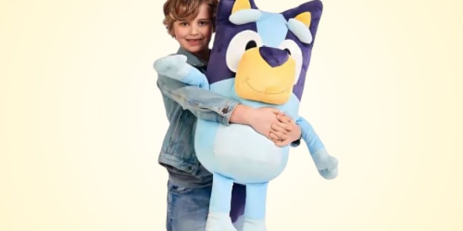 Bluey Plush 3-Foot Only $25 on Walmart.online (Regularly $50)