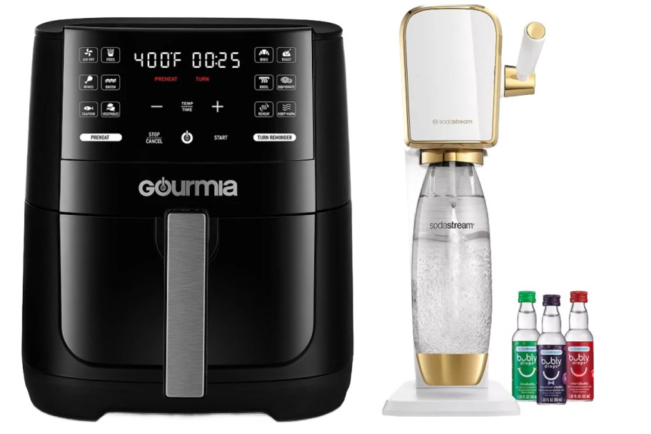 air fryer and soda stream