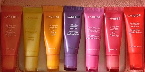 FREE Shipping on ALL Laneige Orders | Glowy Lip Balms Just $14 Shipped (Today ONLY!)