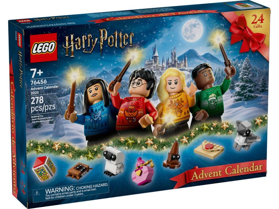 Harry Potter LEGO Advent Calendar box stock image