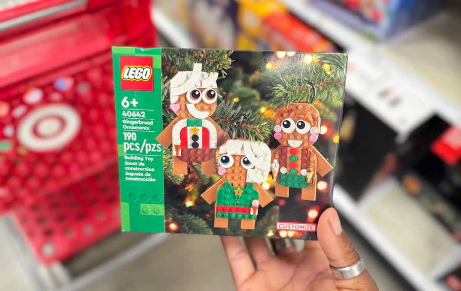 Up to 40% Off LEGO Christmas Sets on Amazon or Target | Gingerbread Ornaments or Nutcracker Set Only $7.79!