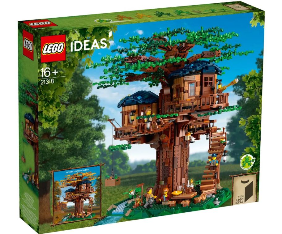 LEGO tree house box stock image