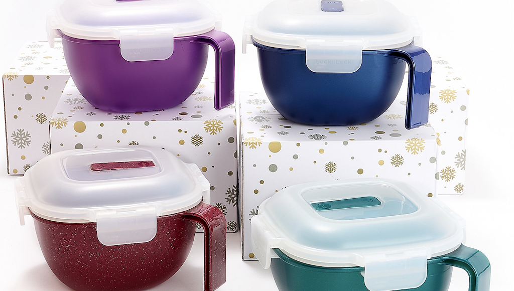 Lock n Lock Food Storage with Holiday Bags 4-Piece Set Just $19.98 Shipped