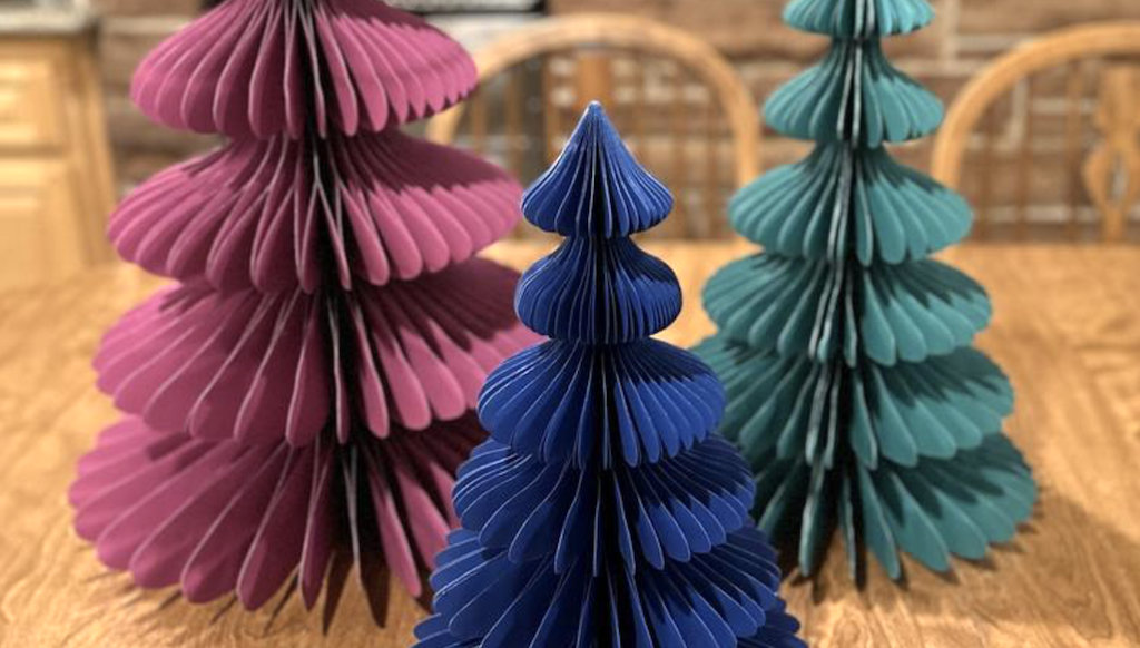 paper christmas trees 