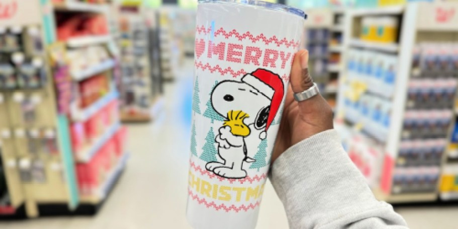 Nightmare Before Christmas & Peanuts Tumblers from $7.99 on Walgreens.online