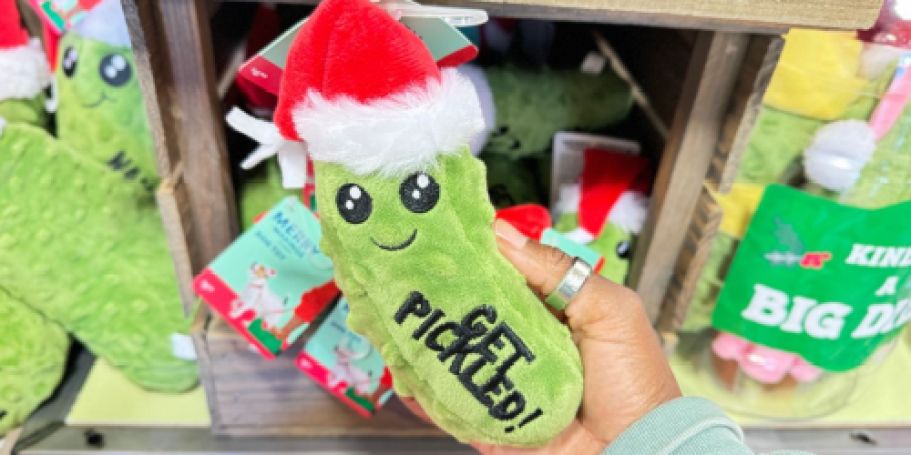 BOGO 50% Off Petco Toys | These Pickle Toys Are Kind of a Big DILL!