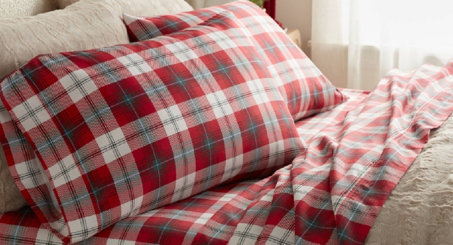 *Last Chance* 50% Off Target Threshold Bedding | Holiday Sheet Sets from $15 (Reg. $30)