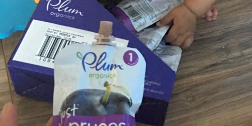 Plum Organics Organic Baby Food Pouch 4-Count ONLY $1 Shipped on Amazon