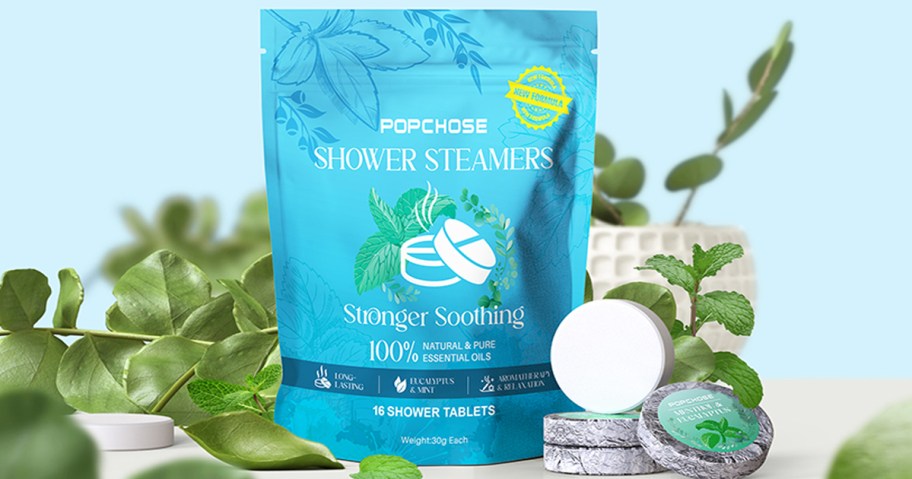 bag of shower steamers