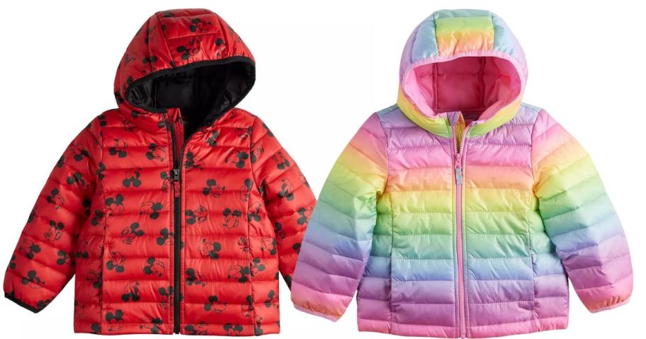 puffer jacket stock images