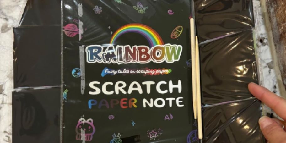 Scratch Art Set Just $3.99 on Amazon (Reg. $10)