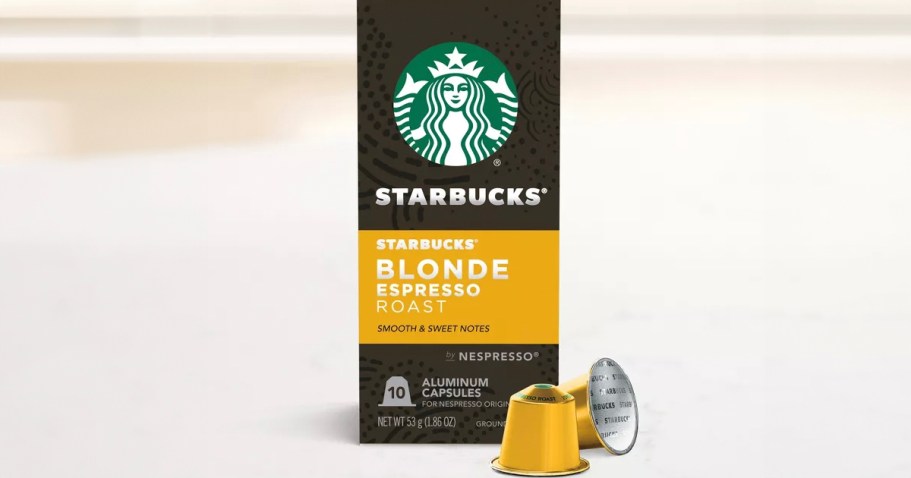 RARE Woot Promo Code + Free Shipping = Starbucks Nespresso Pods 120-Count Only $43 Shipped (JUST 35¢ Each)