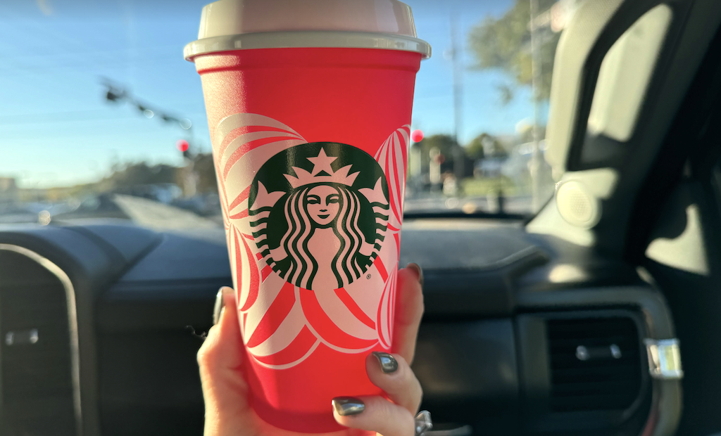 Starbucks red cup 