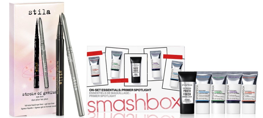 stil eyeliner and smashbox primers