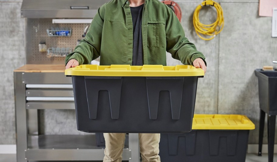 Large Storage Totes Only $6.97 on Lowes.online (100K Sold Last Week!)