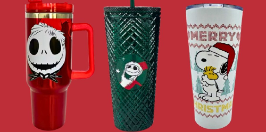 Nightmare Before Christmas & Peanuts Tumblers from $7.99 on Walgreens.online