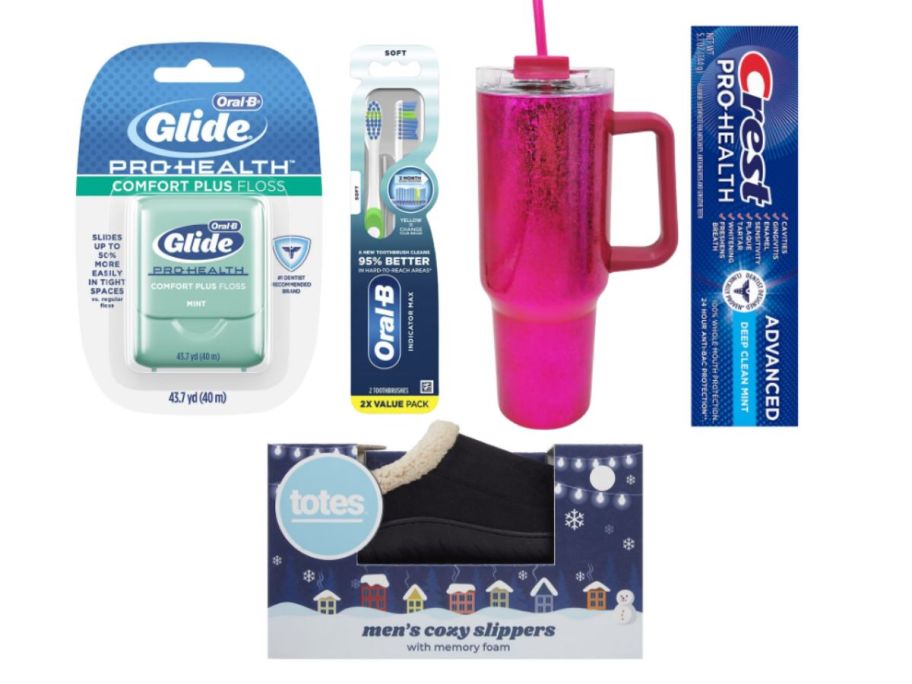 walgreens pickup idea items on white background