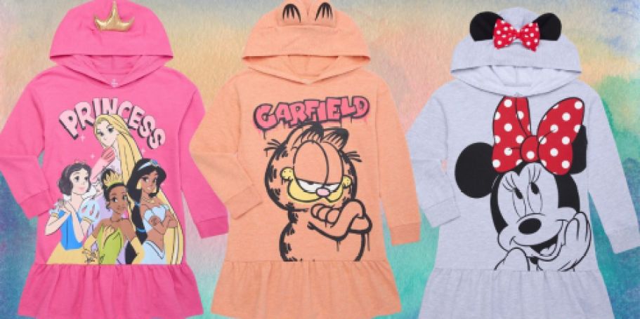 Kids Character Hooded Dresses Just $7 on Walmart.online (Reg. $15) + More