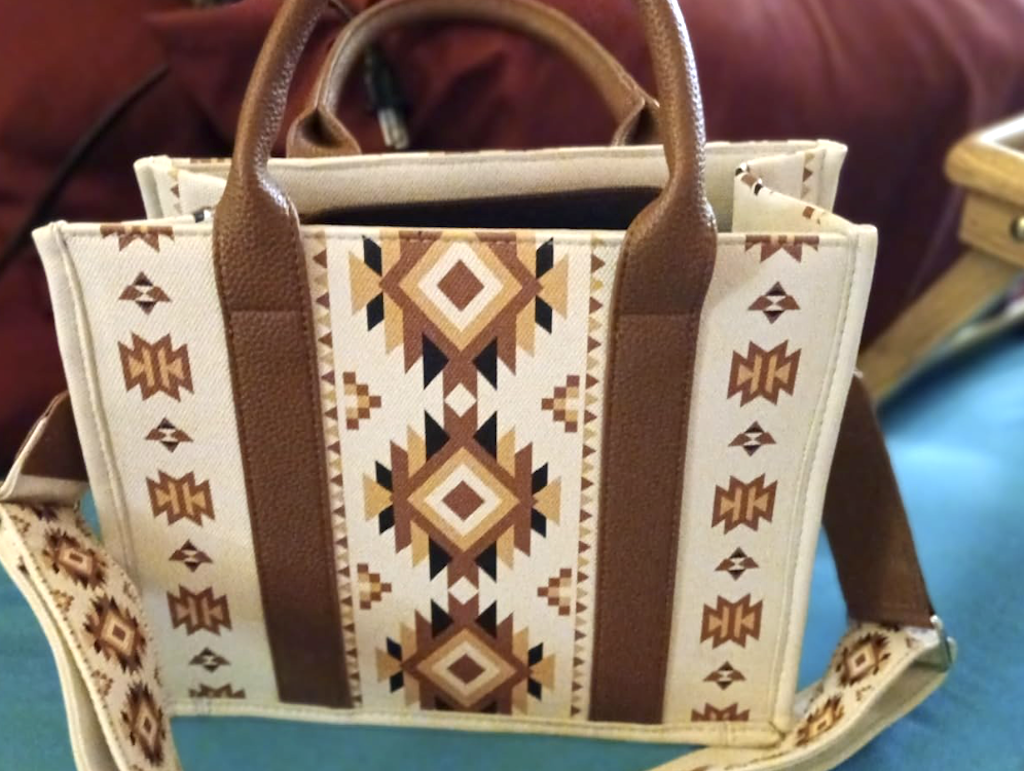 Western tote bag