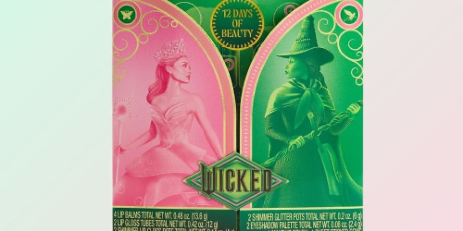 Wicked Beauty Advent Calendar ONLY $11.99 on Kohl’s.online (Regularly $20)