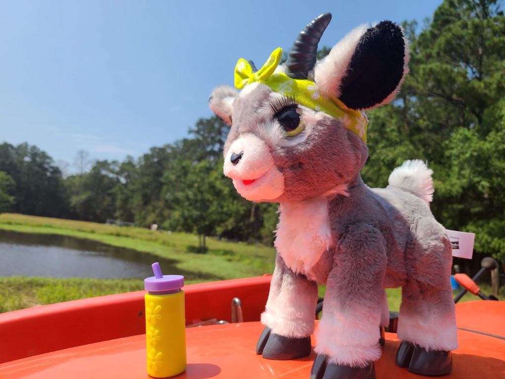 furReal Daisy The Yoga Goat Only $27.99 on Amazon | Does Poses & Toots!