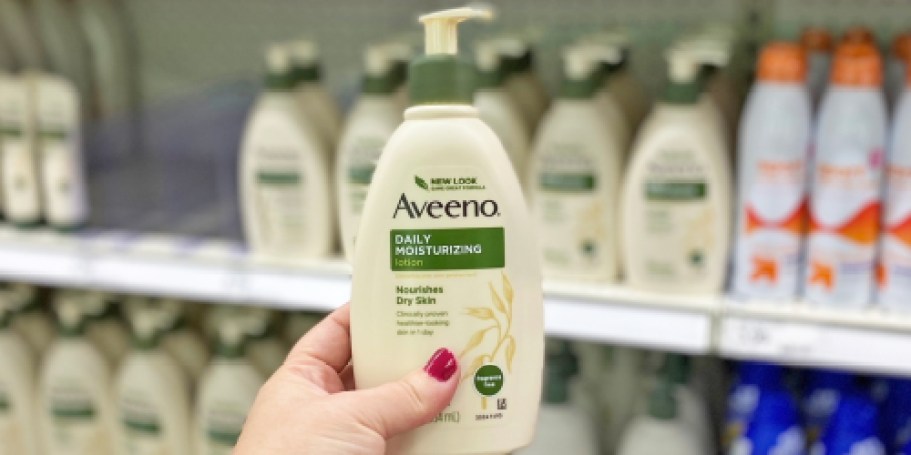 Aveeno Lotion 18oz Bottle Only $4 Shipped on Amazon (Regularly $14)