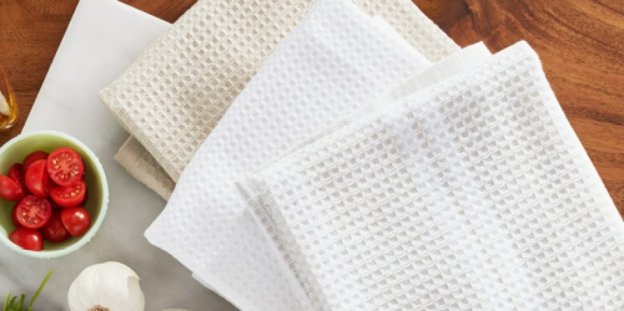 Better Homes & Gardens Kitchen Towels 4-Pack Just $4.78 on Walmart.online (Reg. $14)