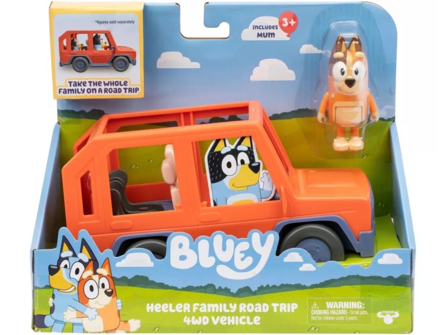 Bluey Heeler Family Road Trip