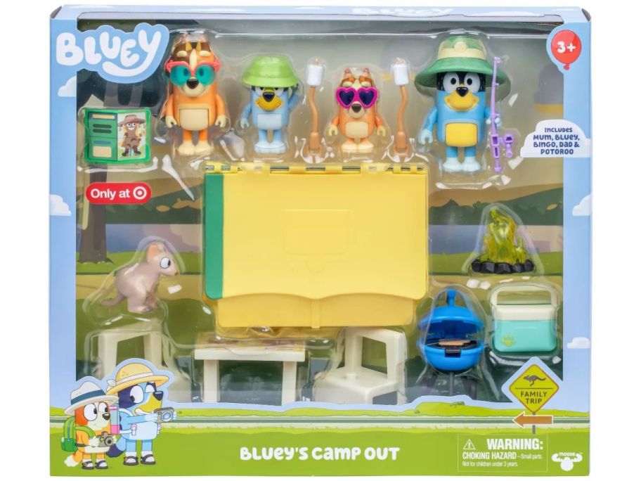 Bluey's Camp Out Playset