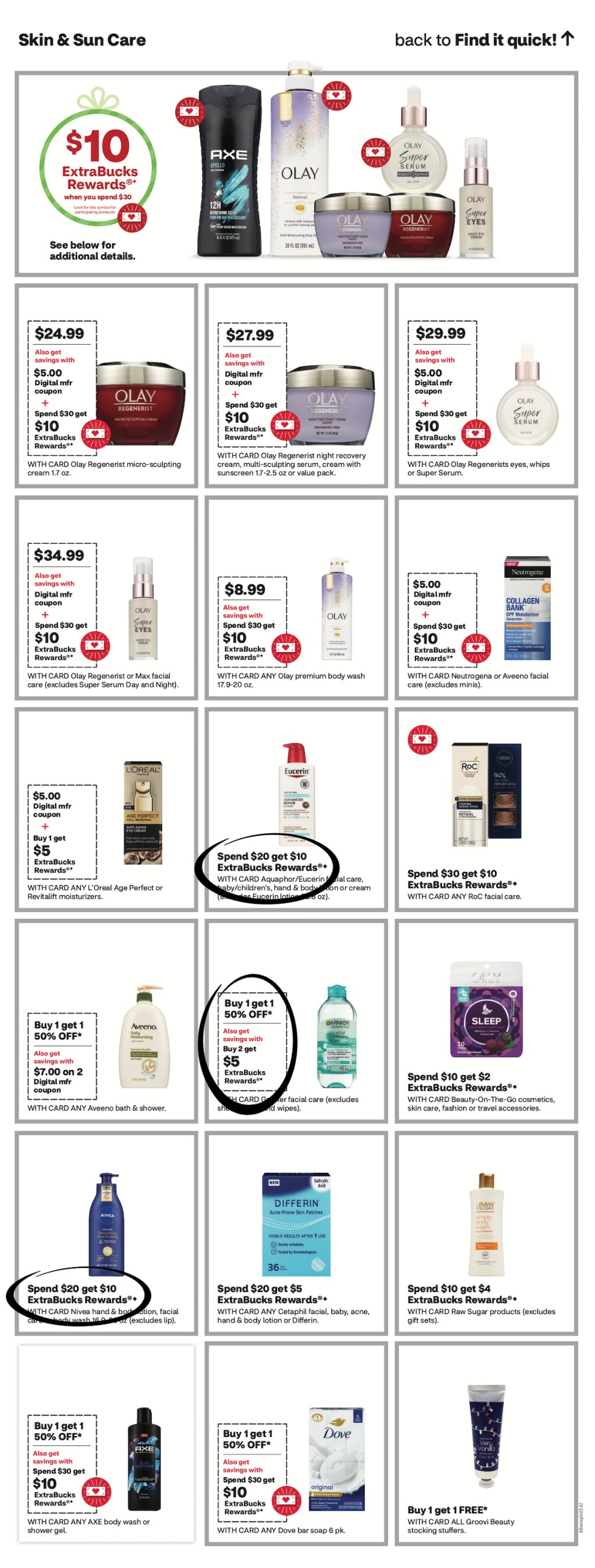 page from CVS ad