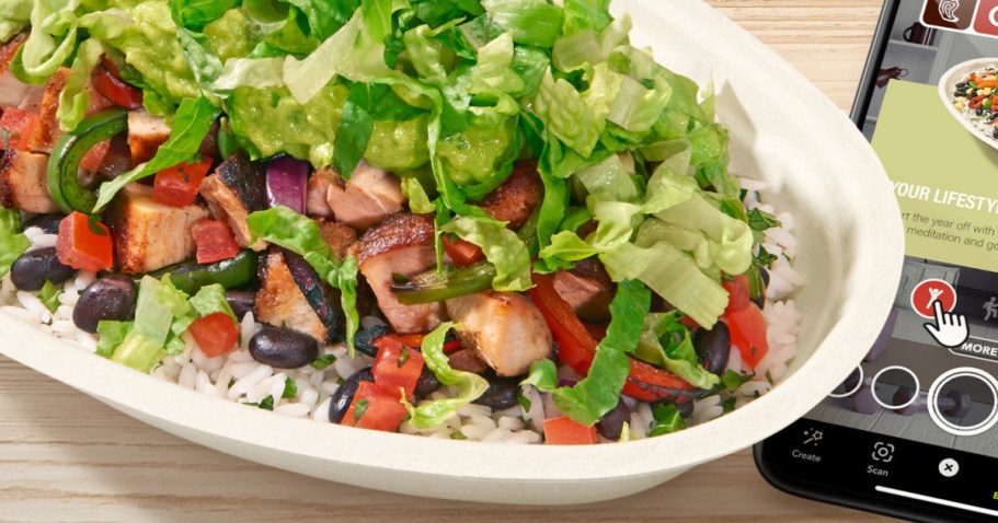 50,000 Win Free Chipotle Lifestyle Bowls Promo Codes (Must Register Now)