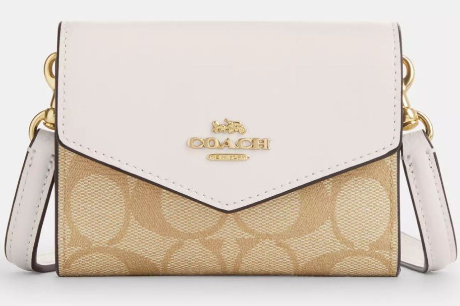 Coach Mini Envelope Wallet With Strap