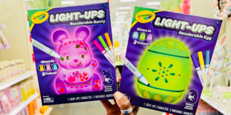 Crayola Easter Light-Ups Just $7.49 on OfficeDepot.online | Includes 3 Washable Markers!