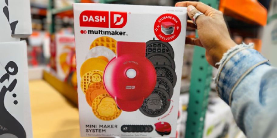 WOW! Dash MultiMaker + SEVEN Interchangeable Plates Only $9.99 Shipped on Costco.online