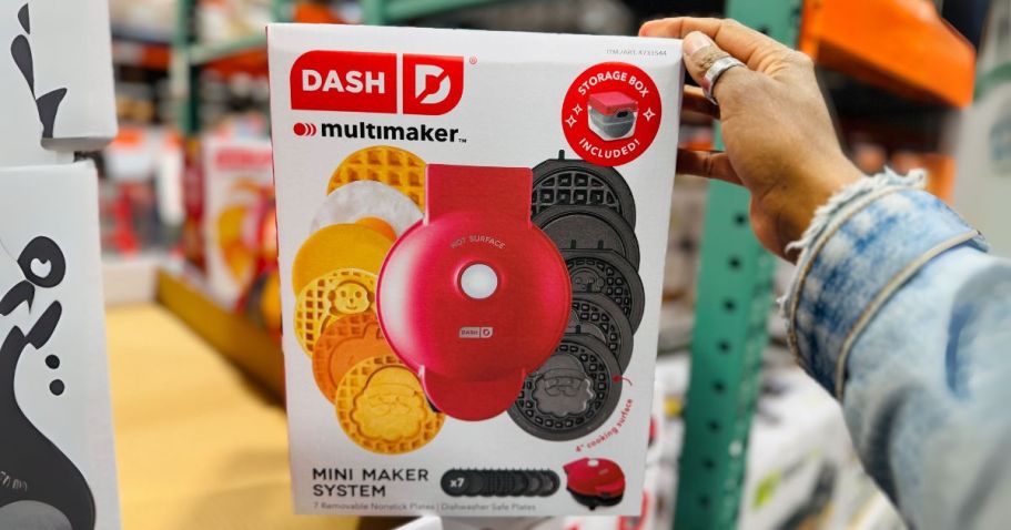 WOW! Dash MultiMaker + SEVEN Interchangeable Plates Only $9.99 Shipped on Costco.online